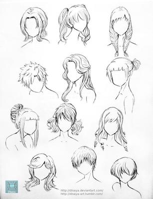 動漫女性人物百變發(fā)型設(shè)計與工藝品融合指南